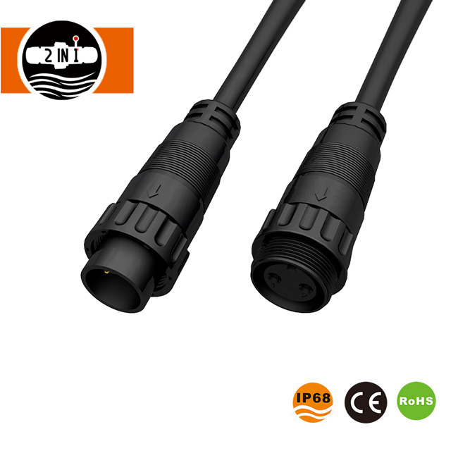 12A 500V Waterproof Circular Lalaki Babae Connector