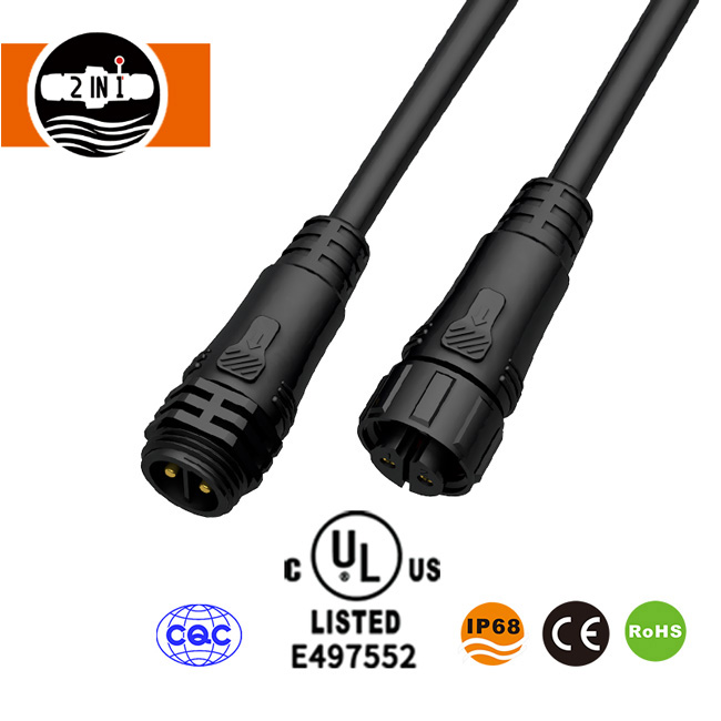 M19 Waterproof Plug At Socket Cable Connector